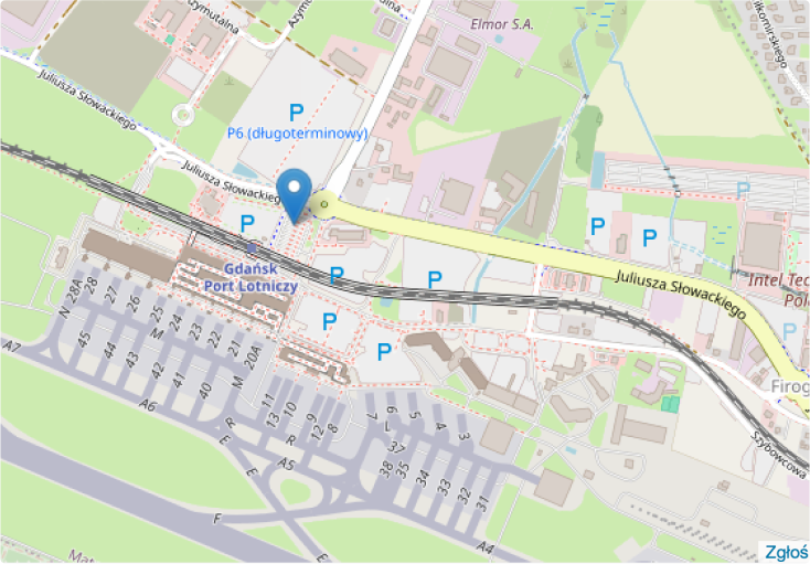 Mapa przystanku Ostrówek